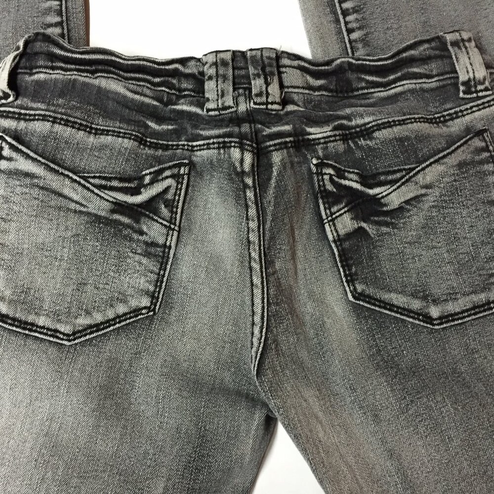 Blue Asphalt Ultra Low Rise Skinny Jean Sz. 1R in Faded Black